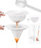 Aquarium Baby Brine Shrimp Sieve Eggshell Separator Artemia Collecting Net Kit 80 Mesh 200 Mesh for Brine Shrimp Hatchery...