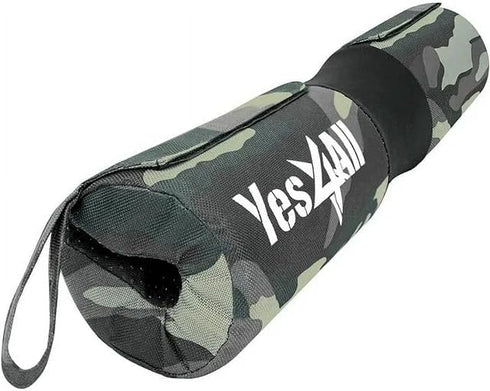 Yes4All Barbell Thick Foam Nylon Pad, Neck Shoulder Protective Pad For Lunges, Squats And Hip Thrust Fit Standard Olympic Bar...