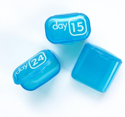 31 Day Monthly Pill Pod Organizer for Easy Medication Management - Stay on Track with Daily Vitamin Supplement Med Boxes, Ready for Travel...