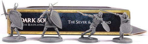 Steamforged Games Dark Souls The Role Playing Game: The Silver & The Dead Miniatures & Stat Cards...