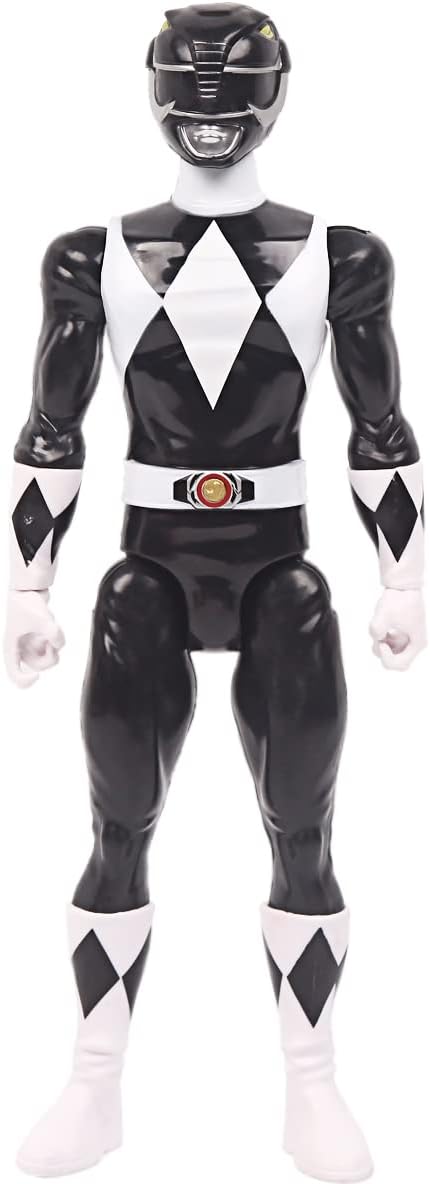 Mighty Morphin Black Ranger 12-Inch Action Figure Toy…...