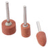 Diamond Burr Bits 18pcs Various Shapes Industry Tool Corundum Stone Carving Set Metal Carving 1/8'' Mounted Grinding Bits Craft Carving...