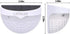 KBP Solar Fence Lights Outdoor Decorative Garden Lights Waterproof Wall Lights for Patio, Yard, Stairway (White)...