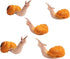 5Pcs Cute Small Snail Lifelike Fairy Garden Terrarium Decor Figurine Animal Toys...