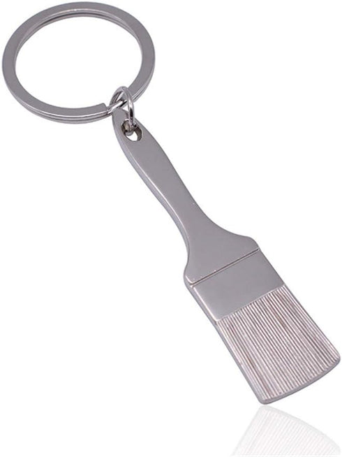 Paint Brush Keychain-Paint Brush Keyring-Paint Brush Charm-Paint Brush Key Chain-Artist Keychain-Painter Keychain-Painter Brushes...