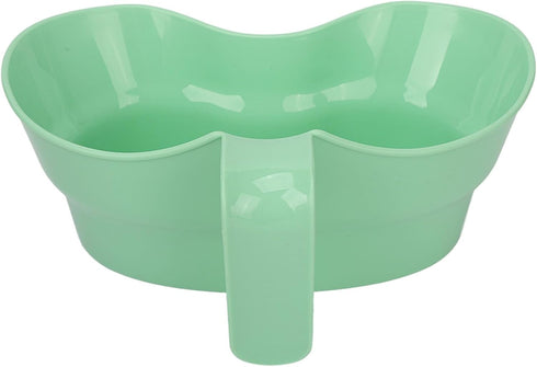 Dioche Oral Care Basin Cup, Inward Curved Unbreakable Large Diameter Vomit Bowl Tooth Brushing Tray for Elderly Bedridden 300ml...