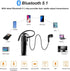 New bee Bluetooth Earpiece with Mic V5.1 Wireless Handsfree Headset 12H Talktime Driving Headset Compatible with iPhone Android Samsung Laptop Dri...