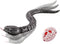 Liberty Imports 16 Inch Remote Control Rattle Snake Toy, Realistic Reptile Robot with Egg Shaped Infrared Receiver, RC Snake Prank Toy Ideal Gift ...
