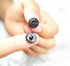 JOSDIOX Sew on Snap Buttons 100 Sets Black & Silver Metal Snaps Fasteners Press Studs botones de 8mm for Sewing Baby Rompers Clothing,Bags, Bathro...