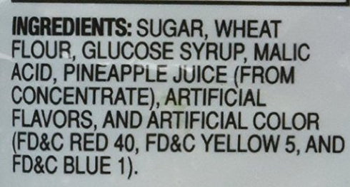 Rips Strawberry and Greenapple Licorice Pieces, 4 Ounce Bags, 2-bags...