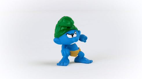 Schleich Smurfs, Collectible Retro Toys and Figurines for All Ages, Wild Smurf Figure...