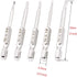 5 Pcs 50mm 1/4 Hex Shank Magnetic Triangle Head Screwdriver Bit Set S2 Steel Screwdriver Bits Triangle Drill Bit...
