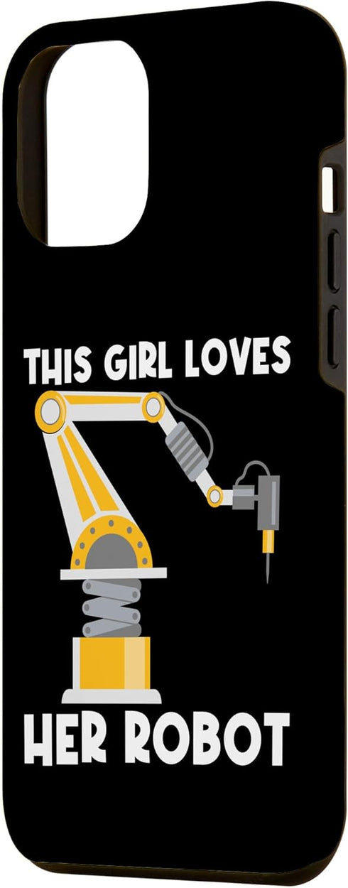 iPhone 14 Plus Cool Robotics Art For Girls Kids Robot Robotics Engineering Case...
