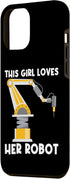 iPhone 14 Plus Cool Robotics Art For Girls Kids Robot Robotics Engineering Case...