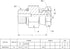 (2-PACK) 6900-08-08-O Hydraulic Hose Adapter Fitting 1/2" Male O-Ring Boss (3/4"-16UNF)×1/2" NPSM Female Pipe Swivel (1/2"-14NPSM) SAE Straight Pi...