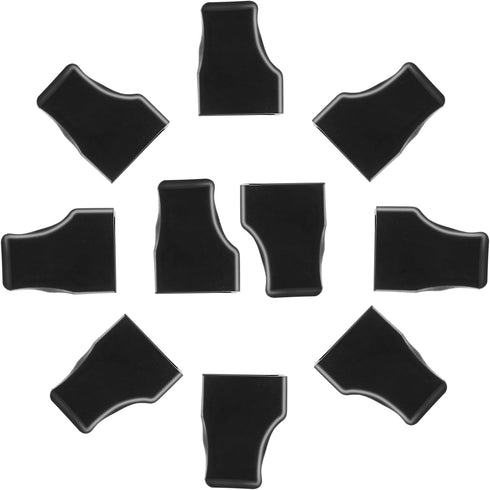 Zhehao 30 Pcs Coffee Syrup Pump Tip Cap Covers Pourer Cap Syrup Covers Black Rubber Caps Fits for Syrup Pump, Pour Dispenser, Oil Liquor Bottle, K...