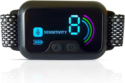 Dog Bark Collar, Rechargable Smart Anti Barking Training Bark Collar Tool for Large Medium Small Dog...