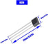 12Pcs 41F TO-92S Bipolar Hall Effect Sensor Magnetic Detector SS41F 0H41 SH41 S41 3 Pins Sensor For Electric Vehicle Motor Industrial Applications...