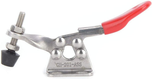 2pcs Toggle Clamps 304 Stainless Steel 27KG GH-201-ASS Quick Welding Fixture Hand Tool...