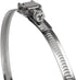 5" Inch Ducting Clamp - 10 Pieces of Adjustable Stainless Steel Duct Hose Clamps with Worm Gear - Wide Diameter Range Fastener for Flexible Ductin...