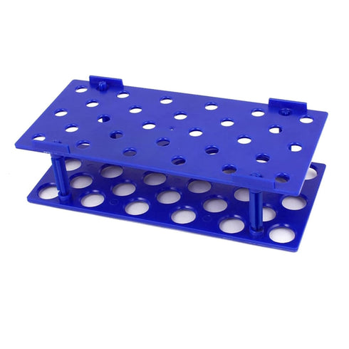 2Pcs 28 Well Centrifuge Tube Rack for 15ml Scientific Laboratory Plastic Tube Rack Holder Detachable Lab Test Tube...