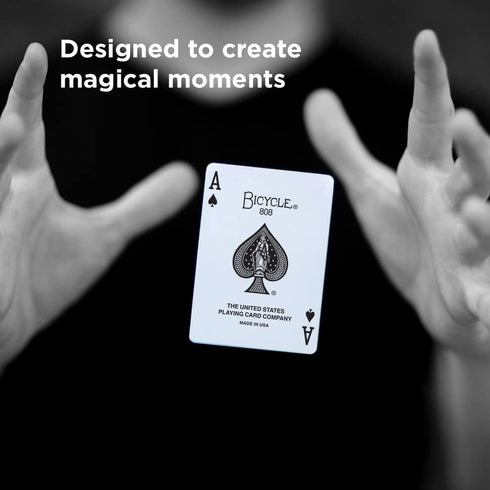 Bicycle Black Playing Cards, Standard Index, 1 Deck...