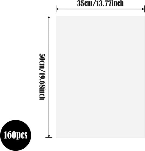 160 Sheets Acid Free Archival Tissue Paper for Gift Bags, Art Tissue Paper Bulk, Flower Gift Tissue Paper for Gift Wrapping Bags Packaging DIY Cra...