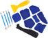 16PCS Silicone Caulk Tools Kit Spreader Scraper Remover Glass Glue Finishing Applicator Kit for Moldling Gluing Floor Fitting...