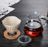 Roast'n Berry V60 Glass Coffee Dripper, Size 02, Bamboo...