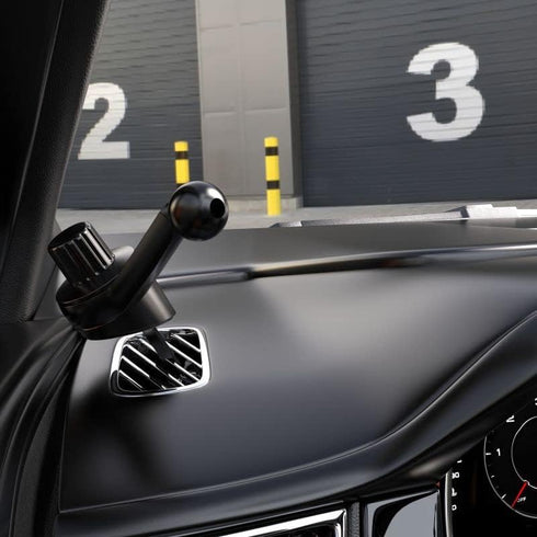 2 Pack Car Phone Holder Mount to Dashboard Top Defogging Air Vent Outlet 360 Rotating 17mm Ball Joint Stand Replacement for Garmin Nuvi GPS Cell P...