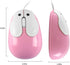 Cute Wired Mouse, Small Rabbit Shape USB Wired Mouse 1600 DPI Optical Mice Computer Mouse, Portable Corded Mice for Travel, Office, Home, Laptop, ...
