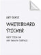 AcrossSea White Dry Erase Sheets - 6 Sheets of A4 - Adhesive Whiteboard Wallpaper Decal - White Board Contact Paper for Refrigerator, Desk, Office...