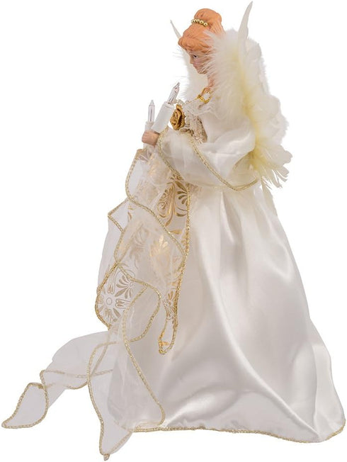 Kurt Adler UL2146 Illuminated Angel Treetop...