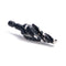 Four Spiral Flute M35 Cobalt Step Drill Bit Set 1/4" - 3/4"(9 Sizes),Impact Ready Four Flute Step Drill Bit,1/4" Hex Shank Step Bits for Metal, St...