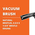 Fein Vacuum Brush for Superior Debris Removal - Efficient Cleaning Attachment for Turbo Wet/Dry Dust Extractors, Natural Bristles, 4-3/4 x 1-3/4" ...