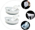 HOMSFOU 2pcs Glass Water Pitcher Lids Water Carafes Lids Tea Pitcher Spout Lids Lemonade Pitcher Lids Juice Pitcher Lids Water Jug Lids Bistro Pit...