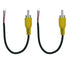 Speaker Wire RCA Male Plug Connector Jack Adapter to Bare Wire Open End Audio Video AV RCA Cable for Amplifier Receiver Speaker...