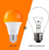 LED amber light Bulbs, A19 9W(60W Equivalent) 1800K E26 A19 Amber Soft Light Bulbs Warm Light Bulbs for Bedroom, Healthy Sleep, Baby Nursery Light...