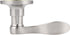 Probrico Wave Style Handle Dummy Leverset Left/Right Hand Door Knobs, Satin Nickel Finish...