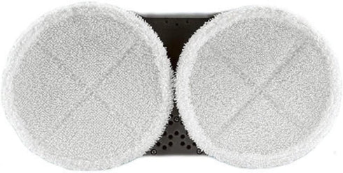 Spinwave Replacement Pads - Compatible with Bissell Spinwave Mops 2124 2039 Series. Includes 2 Soft Pads and 2 Scrubby Pads...