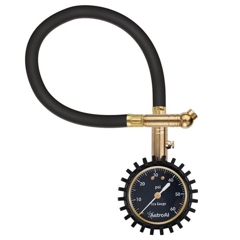 AstroAI Tire Pressure Gauge, 0-60 PSI, Certified ANSI B40.1 Accurate with Large 2" Dial Easy to Read for Car, SUV, Truck & Motorcycle...