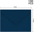 100 Pack 4x6 Envelopes for invitations, Navy Blue A6 Envelopes, Postcard Envelopes, Photo Envelopes, Used for Graduation, Wedding, Baby Shower-(6....