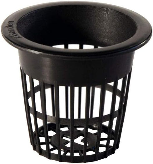 xGarden - Heavy Duty Net Pots - Wide Lip & Slotted Sides - for Hydroponics & Aquaponics - UV Resistant & BPA Free Plastic - Indoor or Outdoor Grow...