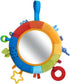 HABA Rainbow Discovery Mirror - Hang from Crib or Use as a Pillow with Entertaining Elements for Baby to Explore...