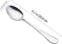 VANRA 6-Piece Dinner Spoons Set Soup Spoons Heavy Duty Stainless Steel Silver Cutlery Set 8 inches (6 spoons)...