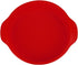11.42inch Silicone Cake Molds, DIY Baking Cake Pan Tray Bakeware Pan Quick Release Baking Pans for Layer Cakes, Cheese Cakes (Red)...