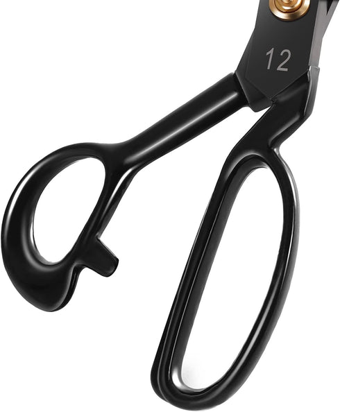 SUNLAND Professional Tailor Scissors Heavy Duty Tailor Shears for Costume Designer Dressmaker Sewing Fabric Black...