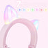 Cat Ear Bluetooth Headphones,Toddlers Kids wireless Headphones for boys girls Amazon Fire Tablet/Laptop/Pad/School (purple)...