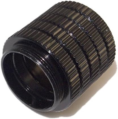 Evertech 4pcs 5mm Camera C-Mount Lens Adapter Ring Extension Tube C to CS Mount Lens Black Aliminum Adapter for Most Types of CCTV Security Camera...