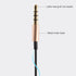 Call Center Headset, 3.5mm Wired Ear Hook Single Sided Customer Service Headphone with Mic, for Laptop Mobile Phones, for Telemarketing...